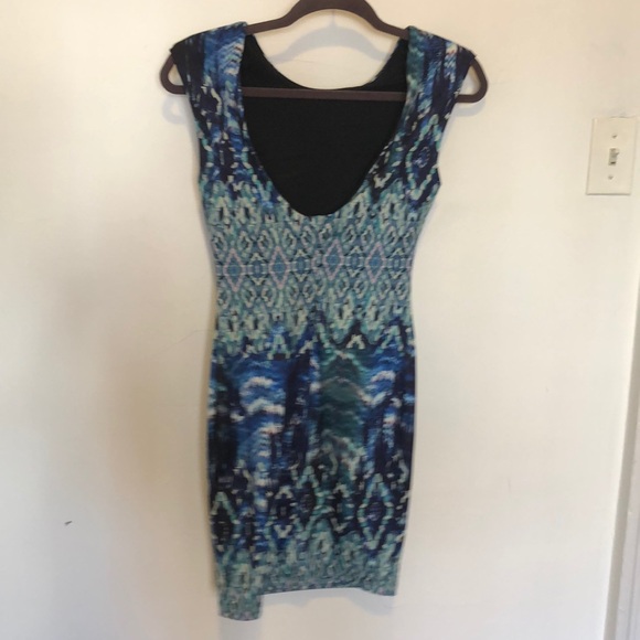 H&M patterned dress. Barely worn. - Picture 3 of 5